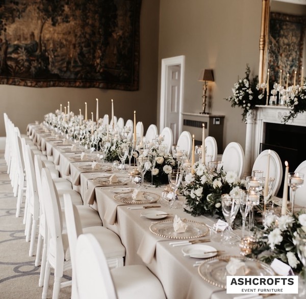 White Louis Dining Chairs