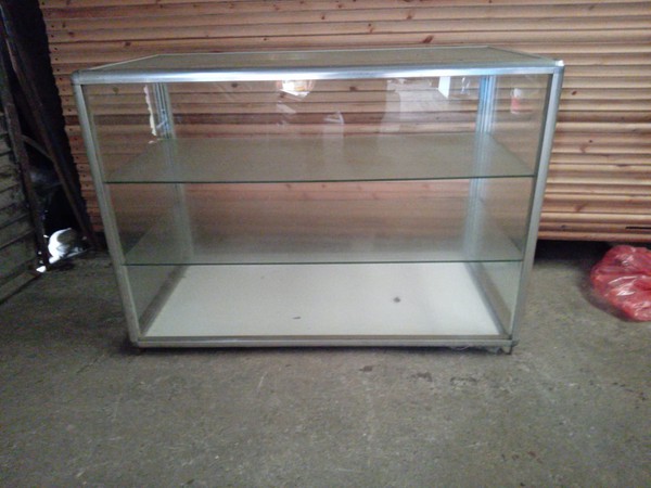 Glass Display Counter 1200mm