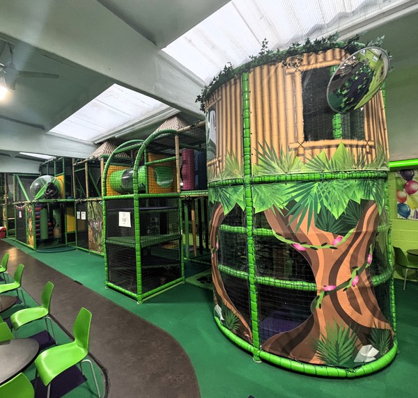 Used Jungle Themed Play Frame For Sale