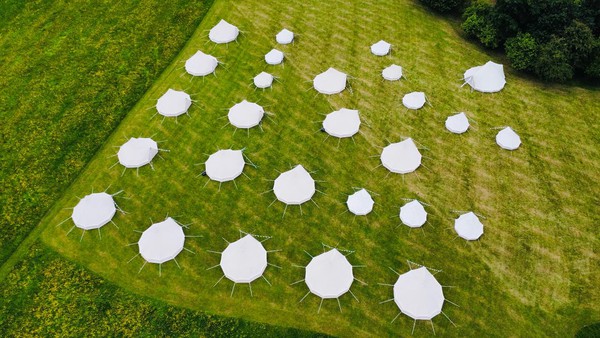 Wedding bell tent business for sale