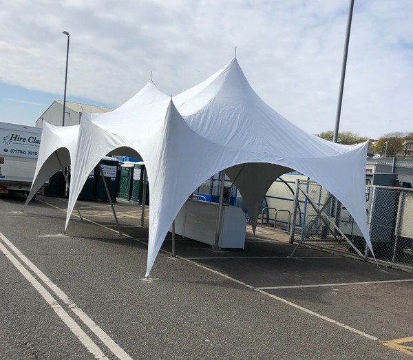 Secondhand 9m x 6m Capri Style Marquee