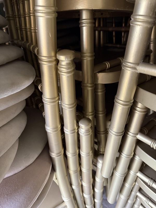 Gold Banqueting Chairs