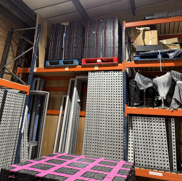 Used Qik Link Exhibition Flooring