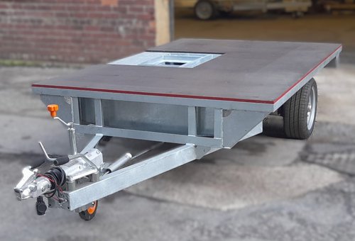 1 + 1 Toilet Trailer Chassis For Sale