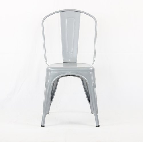 Silver Tolix Bistro Chairs For Sale