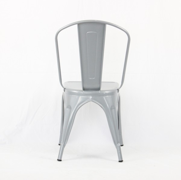 Silver Cafe Chairs For Sale