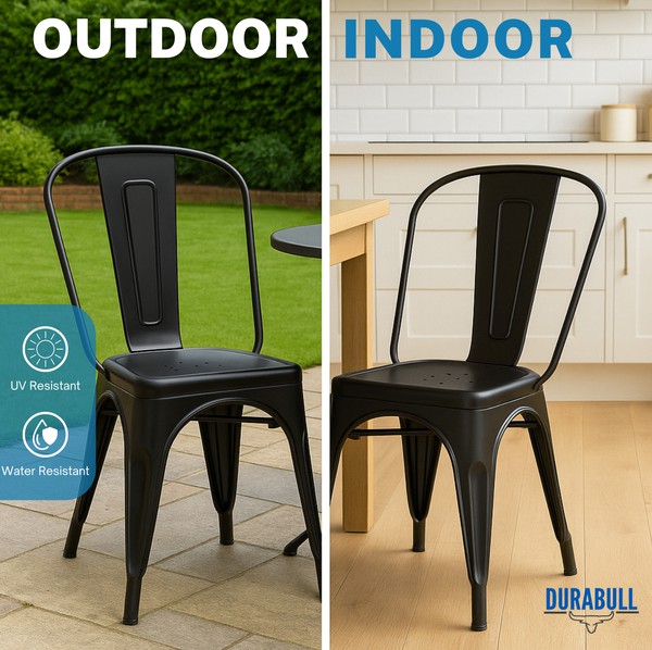 Brand New Black Tolix Chairs For Sale