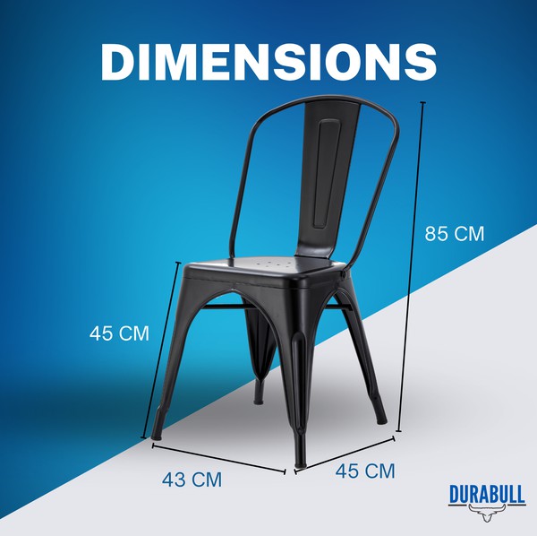 New Black Bistro Chairs