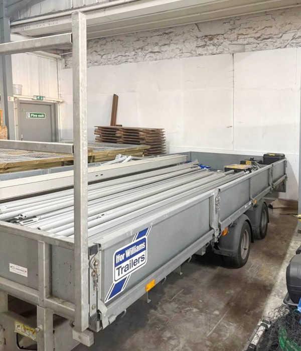 Ifor William LM186G trailer for sale