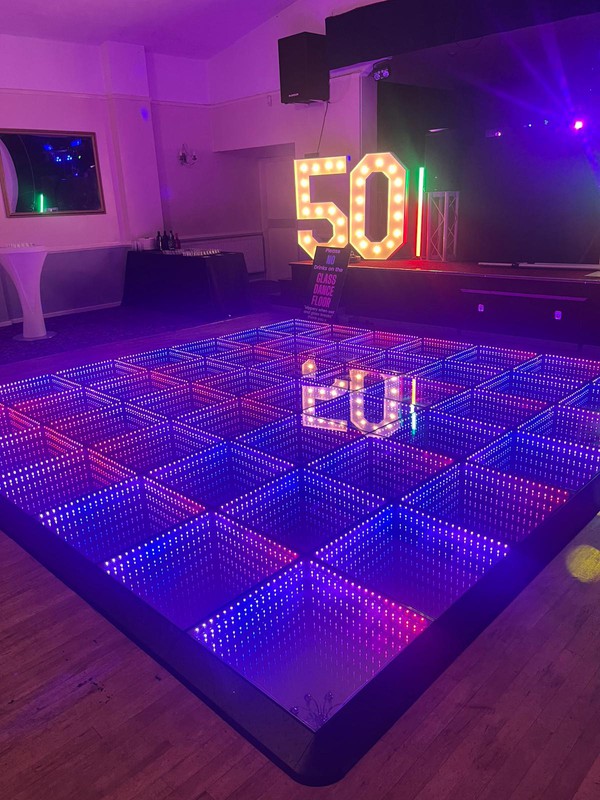 Dance floor for birthday parties