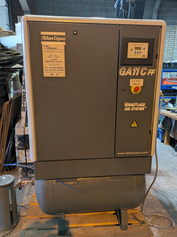 Secondhand Used Atlas Copco Compressor For Sale