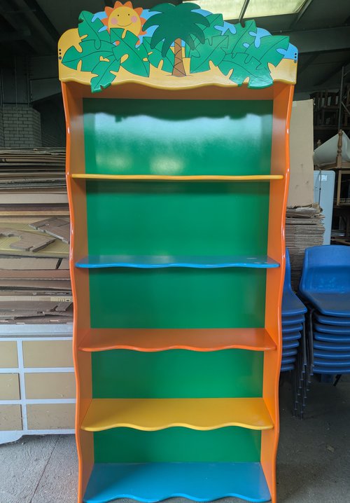 3x Large Childrens Display Bookcase For Sale