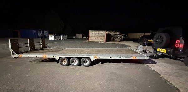 Secondhand 20ft Hydrolic Tipping Trailer