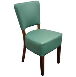 New Leather Cafe Dining Chairs For Sale