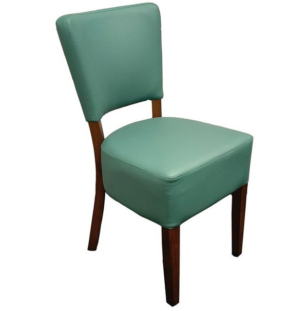 New Leather Cafe Dining Chairs For Sale