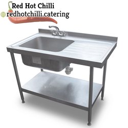 1.2m Stainless Steel Single Sink  (Ref: 2099) - Warrington, Cheshire