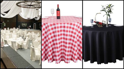 Chair Covers and table cloths