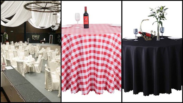 Chair Covers and table cloths