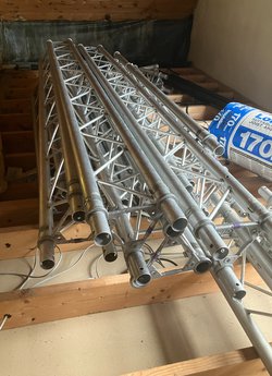 Job Lot Aluminium Truss Sections For Sale