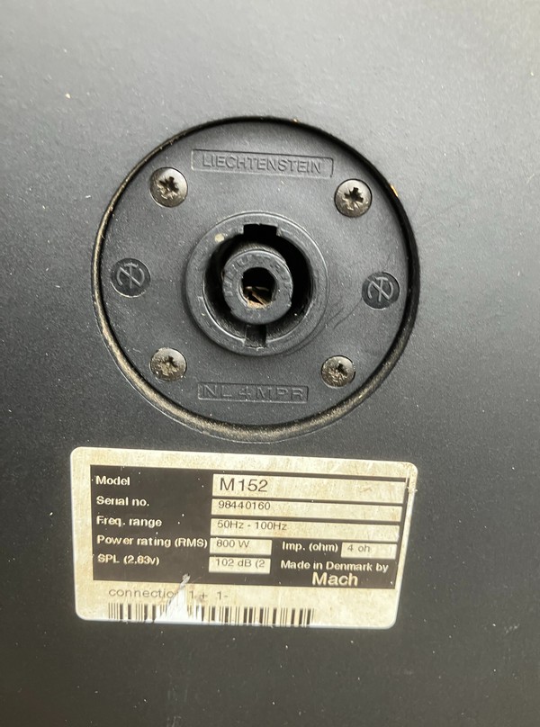 Secondhand MACH Speaker Package