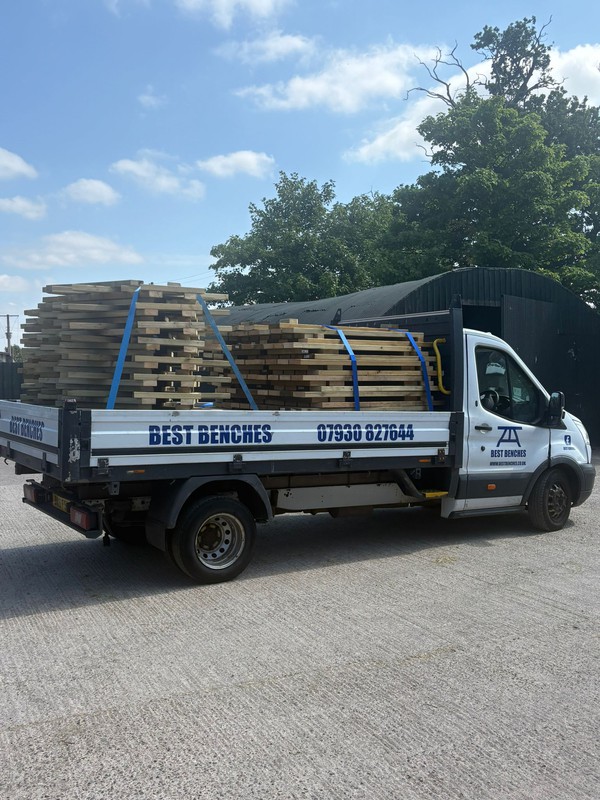 National delivery picnic benches