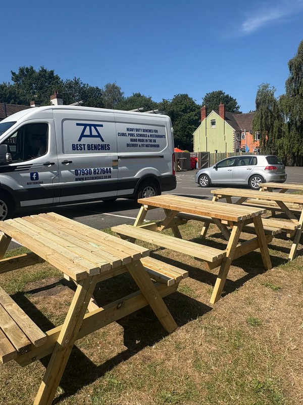 Timber pub benches for sale