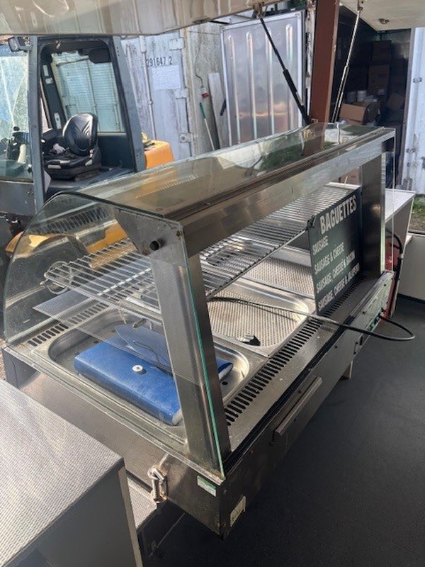 Serve over chilled display