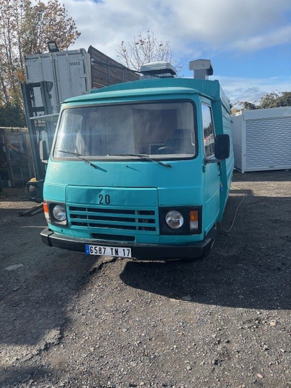 Vintage french catering van for sale