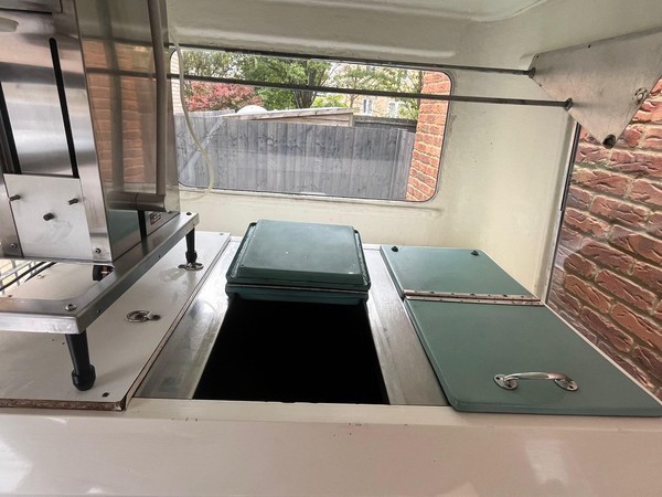Bedford Ice Cream Van Interior