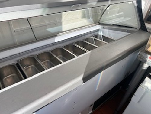 Secondhand Used ISA 13 Pan Ice Cream Freezer For Sale