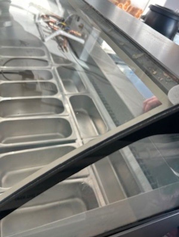 Secondhand ISA 13 Pan Ice Cream Freezer For Sale
