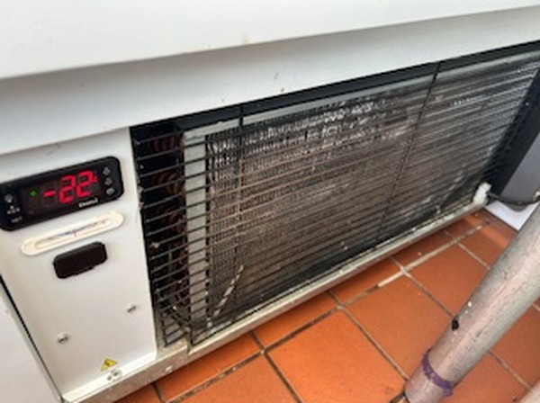 Secondhand Used ISA 13 Pan Ice Cream Freezer