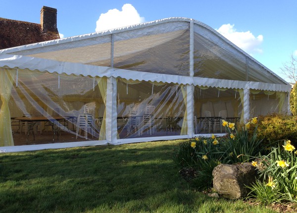 12m x 30m Curved Roof Marquee