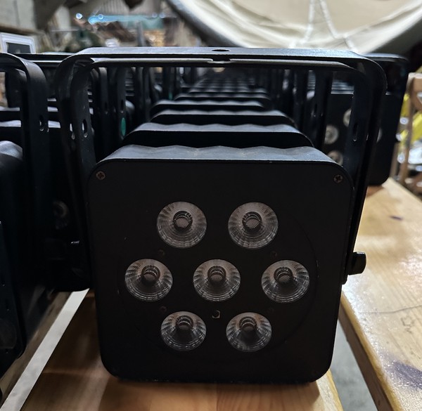 LeDJ 7QS Slimline LED Lights