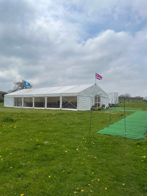 Second Hand 9m Span Roder Marquees