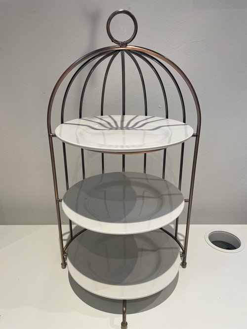 Utopia Birdcage plate stand