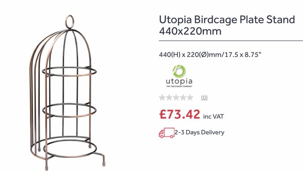 cake / sandwich afternoon tea stand