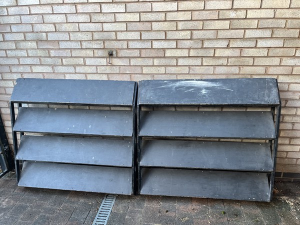 Adjustable height stage steps