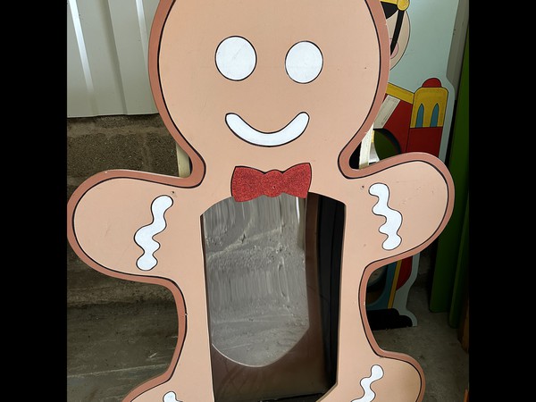 Gingerbread man Mirror Front Gingerbread man Mirror Front