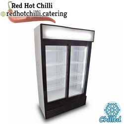 Empire Double Upright Display Fridge For Sale