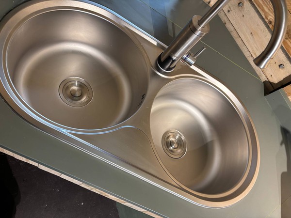Double stainless steel sink Double stainless steel sink