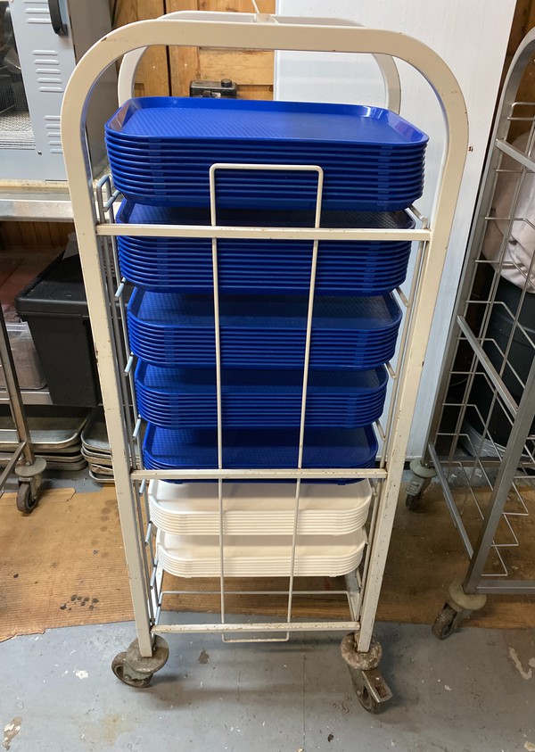 Secondhand 2x Clear Away Trolleys
