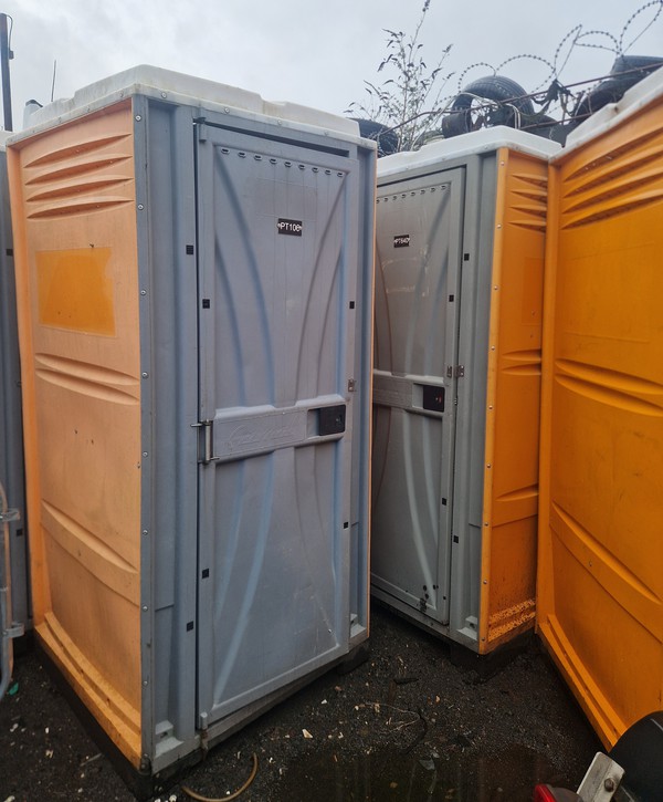 Secondhand Single Unit Portable Toilets