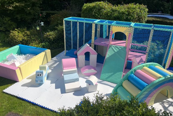 Stunning Pastel Soft Play equipment Stunning Pastel Soft Play equipment