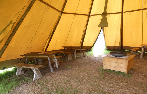 Secondhand Giant Tipi With Porch Kit