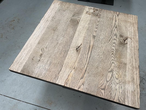 Wood restaurant pedestal tables for sale