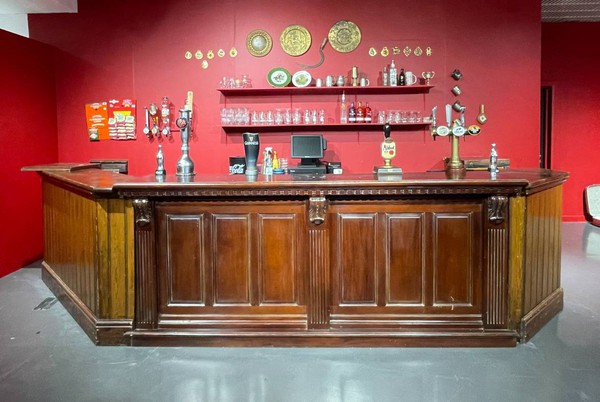 Reclaimed pub bar for sale