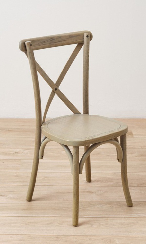 100x Cross Back Chairs And Seat Pads