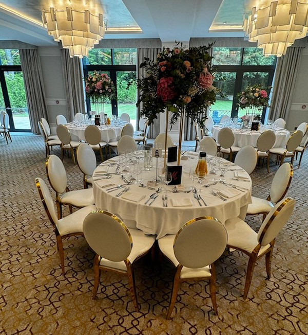 Gold Dior Chairs for sale