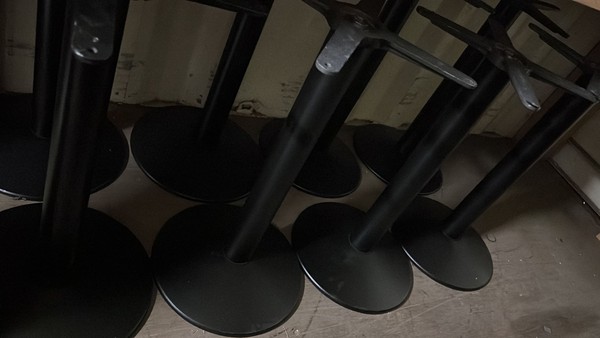 Secondhand Square White Dining Tables